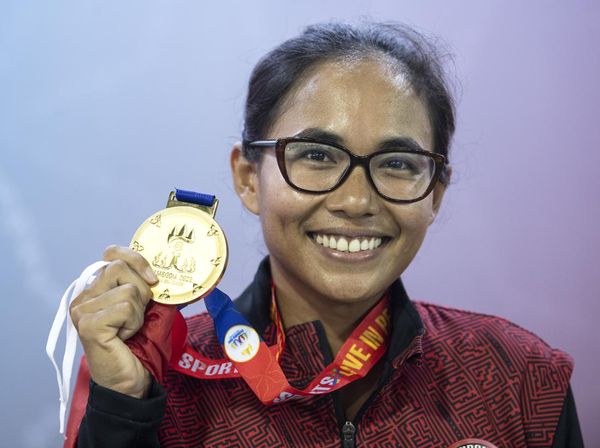 Dwi Rahayu Pitri Raih Emas Soft Tenis SEA Games 2023