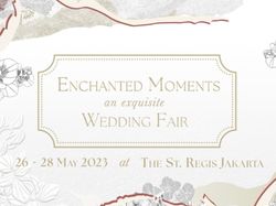 Enchanted Moments Wedding Fair 2023 Hadirkan Busana Pengantin 7 Desainer RI