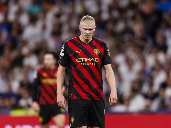 Meme Haaland Hilang di Laga Real Madrid Vs Man City