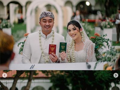 8 Foto Pernikahan Fay Nabila & Rama Restu, Dapat Kado Mobil Idaman Dari Suami
