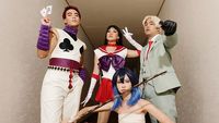 8 Foto Pesta Artis Geng Aries, BCL Seksi Jadi Tokoh di Anime Sailor Moon
