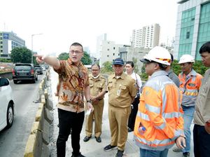 Anggota DPRD DKI Kenneth Minta Kualitas Coran Flyover Pesing Diperhatikan
