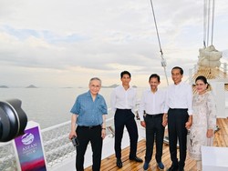 Kesan Pangeran Brunei Pertama Kali Berlayar Nikmati Senja di Labuan Bajo