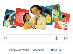 Mengenal Prof Dr Sulianti Saroso, Jadi Google Doodle Hari Ini