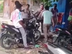 Detik-detik Oknum Polisi di Jayapura Aniaya Siswa SMK Rayakan Kelulusan