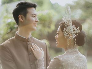 Momen Penikahan Putri Bupati Pandeglang & Pria Korea yang Viral Bikin Baper