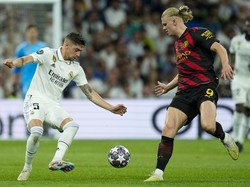 Haaland Tak Berkutik di Kandang Madrid