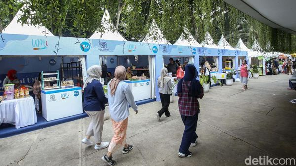 Serbu! Ada Festival UMKM di Taman Lapangan Banteng Lho