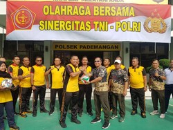 TNI-Polri di Pademangan Berkumpul, Kapolsek: Kompak dari Lini Terbawah