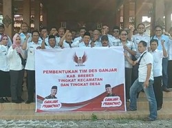 Beredar Video Paguyuban Kades di Brebes Deklarasi Dukung Ganjar Capres