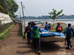 Hampir Sepekan, Lansia Bandung Hanyut Saat Memancing Belum Ditemukan