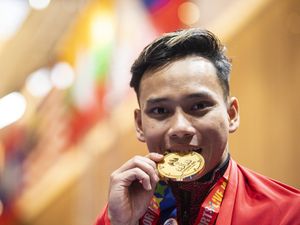 Daffa Golden Boy Persembahkan Emas Pertama Wushu di SEA Games 2023