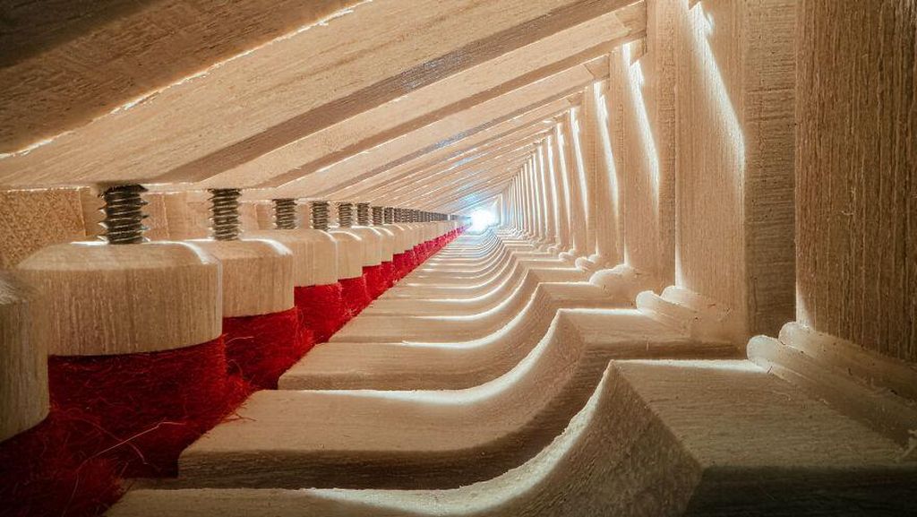 Foto Bagian Dalam Alat Musik Bikin Tercengang, Bak Bangunan Megah Foto Bagian Dalam Alat Musik Bikin Tercengang, Bak Bangunan Megah