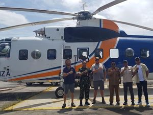 Riau Dapat Bantuan Heli Water Bombing untuk Tangani Karhutla