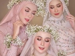 5 Inspirasi Model Hijab Pengantin Kekinian dan Simpel, Bikin Pangling