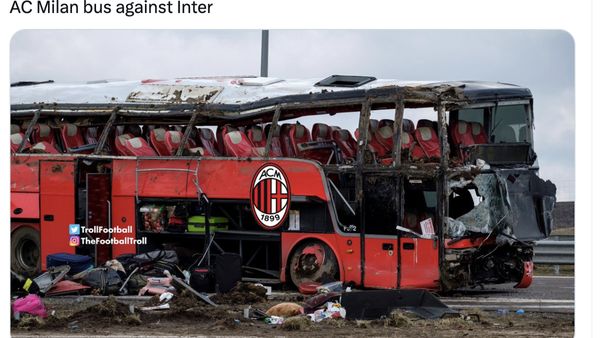 Meme AC Milan Tak Berdaya Dihajar Inter Milan