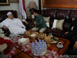Momen Pertemuan Cak Imin dan Hamzah Haz, Suasana Cair