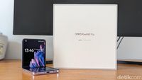 Unboxing Oppo Find N2 Flip yang Layar Eksternalnya Luas Banget