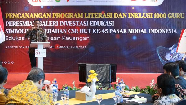 Genjot Program Literasi-Inklusi Keuangan Seribu Guru