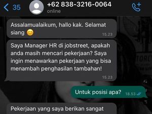 Jobstreet Buka Suara Namanya Dicatut di Tawaran Kerja via WA Jobstreet Buka Suara Namanya Dicatut di Tawaran Kerja via WA