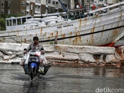 Ada Purnama dan Perigee, 9 Wilayah Jakarta Ini Waspada Rob hingga 8 Juni