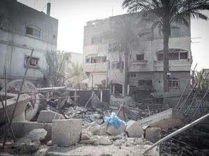 Rentetan Serangan Udara Israel Tewaskan 29 Orang di Gaza Rentetan Serangan Udara Israel Tewaskan 29 Orang di Gaza