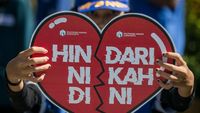 Aksi Simpatik Mahasiswa Politeknik di Solo Tolak Pernikahan Dini