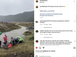 Alun-alun Suryakencana Gunung Gede Pangrango Banjir!