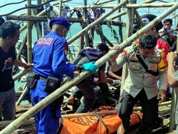 Nakhoda Sukabumi yang Hilang Ditemukan Tewas Mengambang