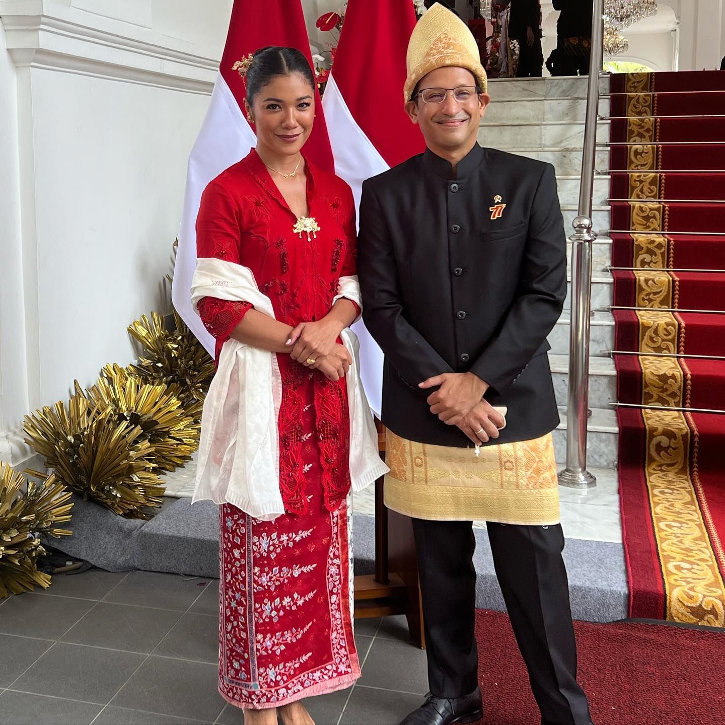 Franka dan Nadiem Makarim