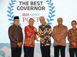 Ganjar Raih Penghargaan Gubernur Terbaik dalam Penerapan GCG-Inovasi BPD
