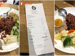 Duh! Wanita Ini Alami Getok Harga Rp 265 Ribu Untuk Nasi dan Sayur