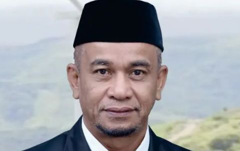 H Akhmad, anggota DPRD Sidrap Fraksi PKS yang ditangkap terkait narkoba.