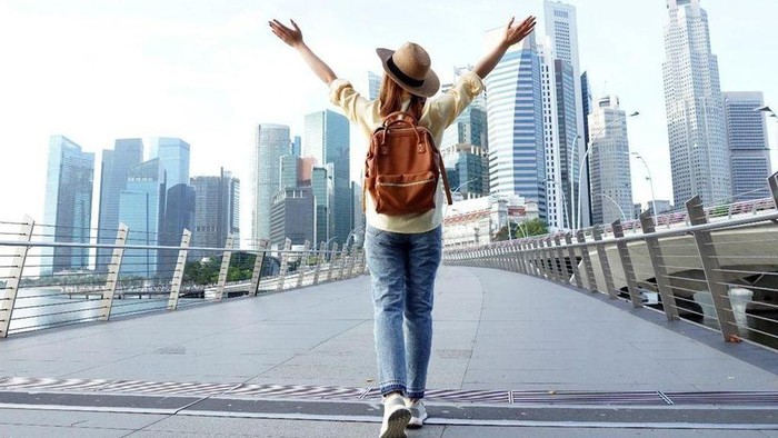 Ilustrasi Traveling