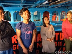 Detik-detik Tenggelamnya Kapal Nelayan di Perairan Banyuwangi