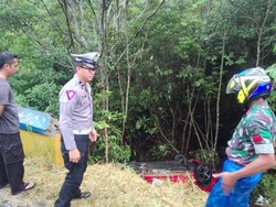 Mobil Anggota DPRD Gorontalo Terjun ke Jurang di Sulut, 1 Orang Luka