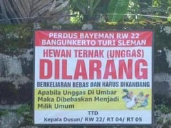 Dusun di Sleman Ini Larang Unggas Berkeliaran, Ngeyel Jadi Milik Umum!
