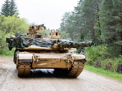 Tentara Ukraina Yakin Kesaktian Tank Abrams Amerika