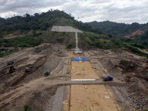 Progres Proyek Waduk Krueng Kerto yang Menelan Biaya Rp 2,68 Triliun