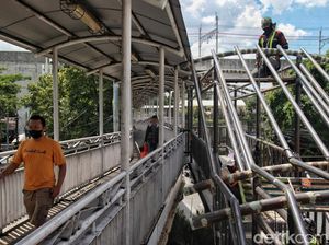 Progres Revitalisasi Halte Terintegrasi TransJakarta Manggarai