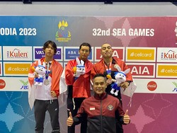 Raih Tiga Emas, Renang Indonesia Capai Target SEA Games 2023