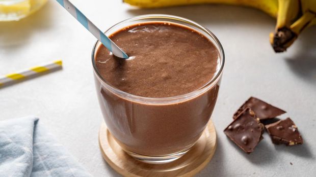 Resep Smoothies Pisang Chocolate Malt