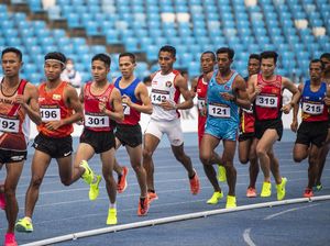 Rikki Marthin Bawa Pulang Medali Emas Lari 10.000 Meter Putra