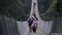 Daya Tarik Situ Gunung Suspension Bridge, Jembatan Gantung Terpanjang di Asia Tenggara