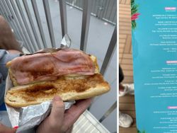 Beli Sandwich Wagyu Rp 600 Ribu di Bazar F1, Pria Ini Dianggap Kena Tipu