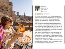 Beri Bintang 1 ke Restoran Gegara Tak Dikasih Diskon, Influencer Ini Dihujat