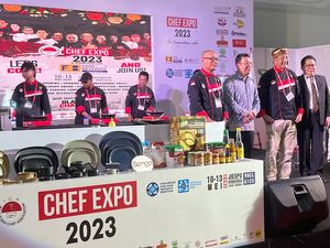 Tumpeng 16.000 Perkedel dan Black Box Challenge Meriahkan Chef Expo Hari Ini