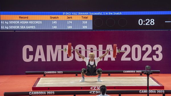 Detik-detik Eko Yuli Raih Emas dan Pecahkan Rekor SEA Games