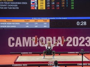 Detik-detik Eko Yuli Raih Emas dan Pecahkan Rekor SEA Games Detik-detik Eko Yuli Raih Emas dan Pecahkan Rekor SEA Games