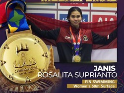 Fin Swimming Tambah 2 Emas bagi Indonesia di SEA Games 2023